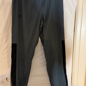 Under Armour Men's Charcoal and Black Joggers